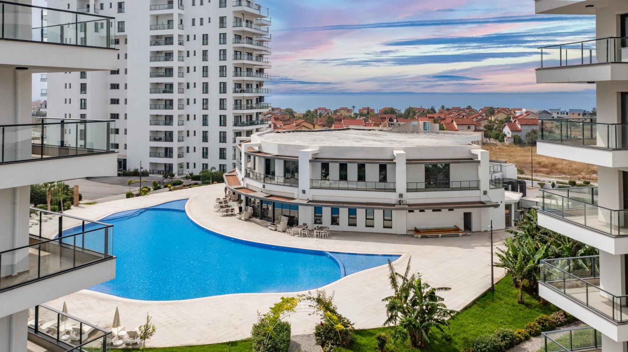 Terra Apartments In Caesar Blue Resort, Fixed Lunch Till 3Pm, Gym, Heated Pool, Sauna, Kids Club Rizokarpaso Zewnętrze zdjęcie