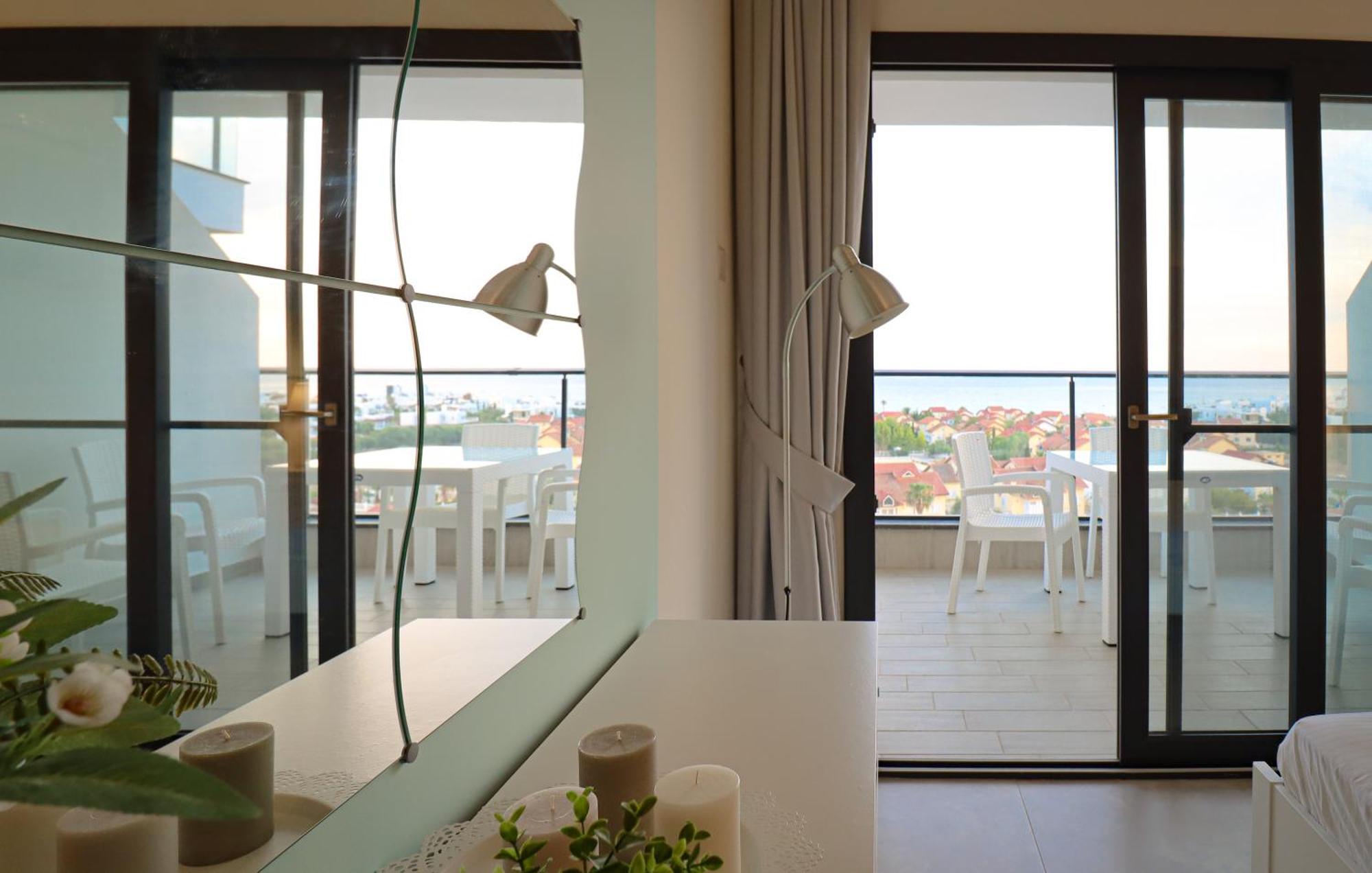 Terra Apartments In Caesar Blue Resort, Fixed Lunch Till 3Pm, Gym, Heated Pool, Sauna, Kids Club Rizokarpaso Zewnętrze zdjęcie